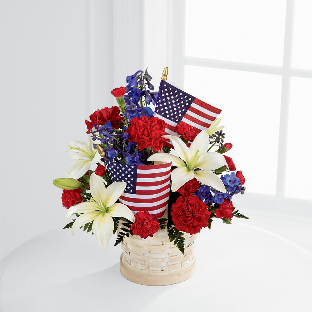 American Glory Bouquet – Floral Expressions, Auburn IL