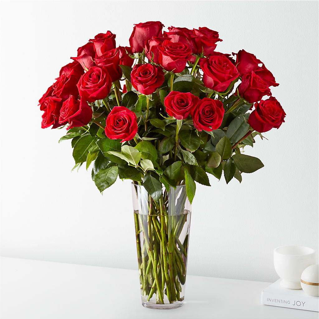 Long Stem Red Rose Bouquet – Floral Expressions, Auburn IL