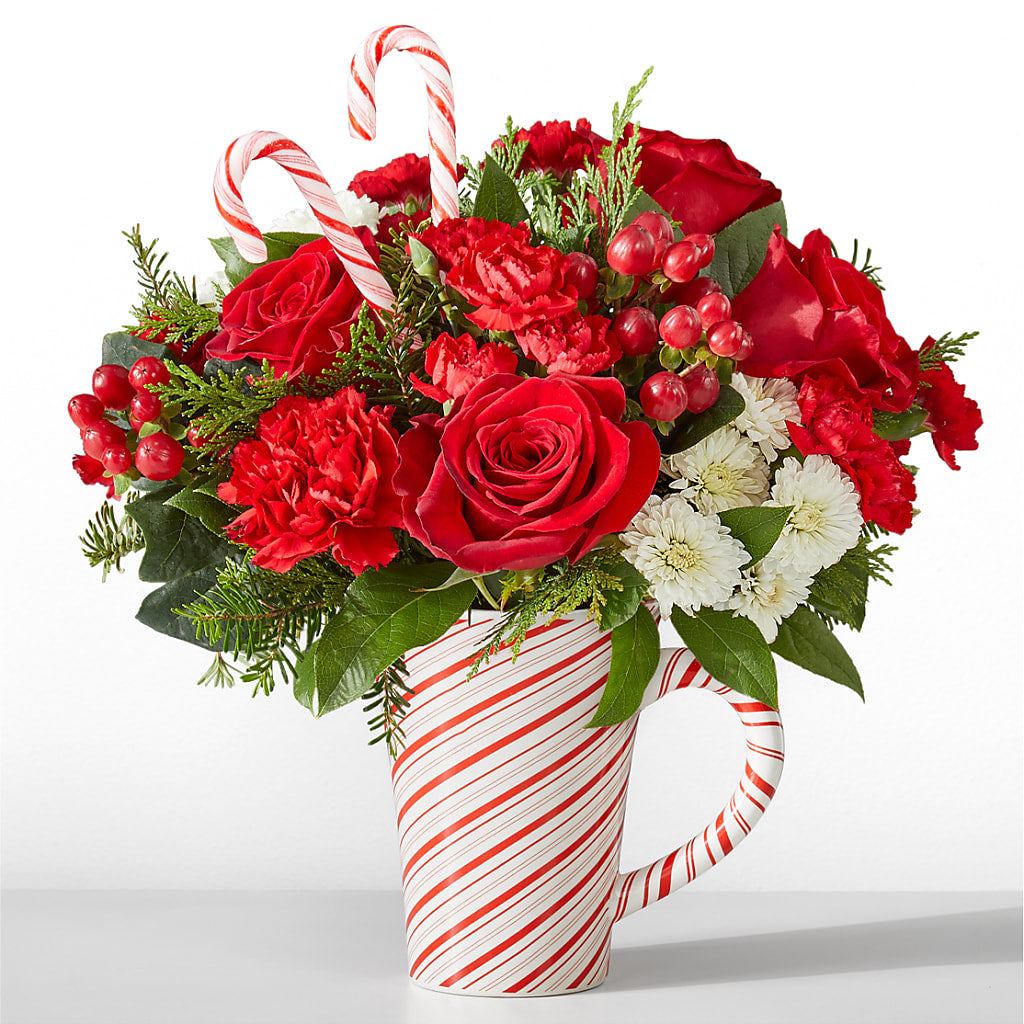 Peppermint Swirl Mug – Floral Expressions, Auburn IL