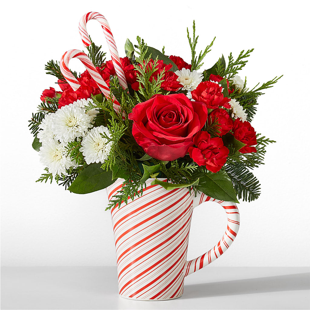 Peppermint Swirl Mug – Floral Expressions, Auburn IL