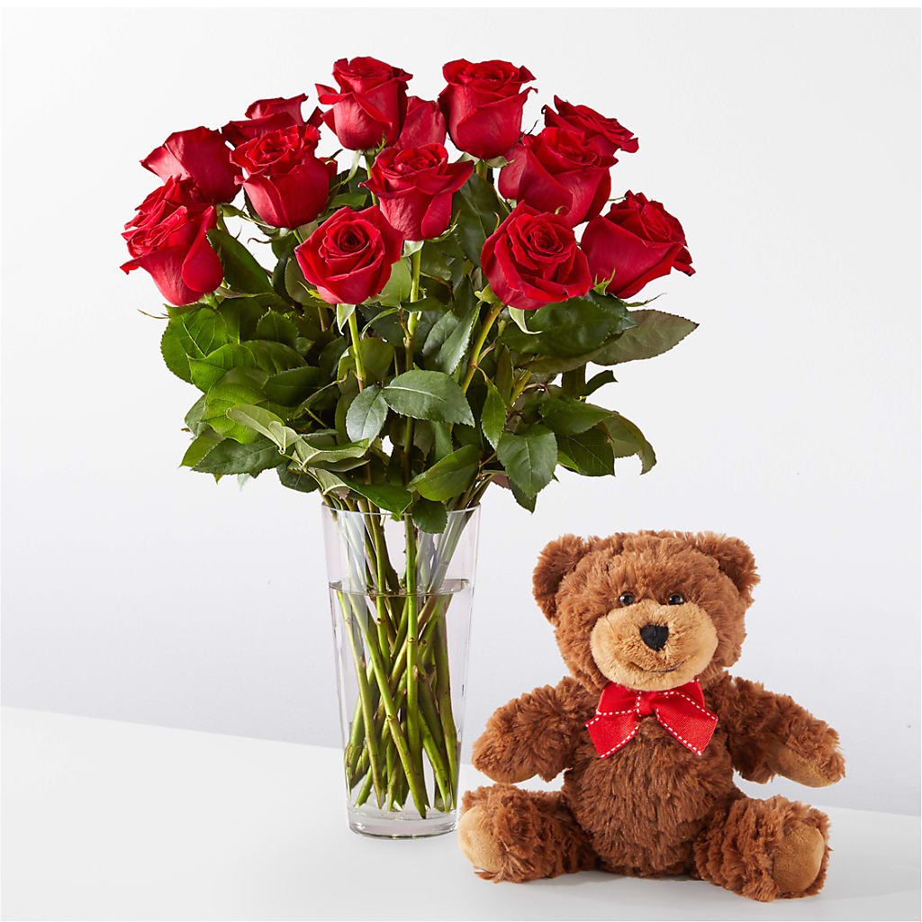 Romantic Long Stem Red Rose Bouquet Bundles – Floral Expressions, Auburn IL