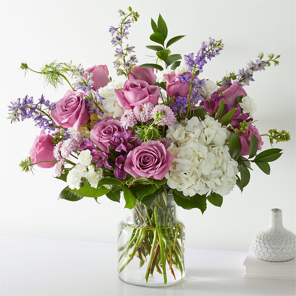 Violet Caress Bouquet – Floral Expressions, Auburn IL