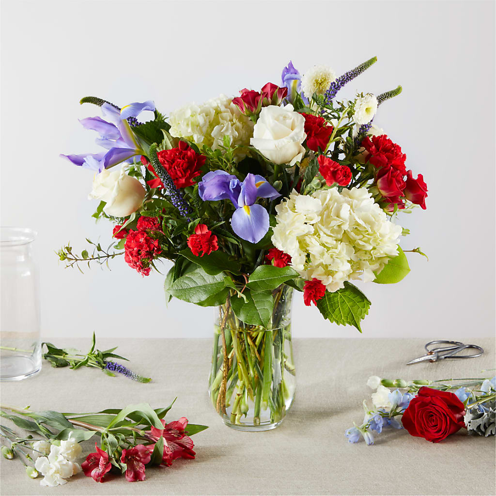 Star Spangled - A Florist Original – Floral Expressions, Auburn IL