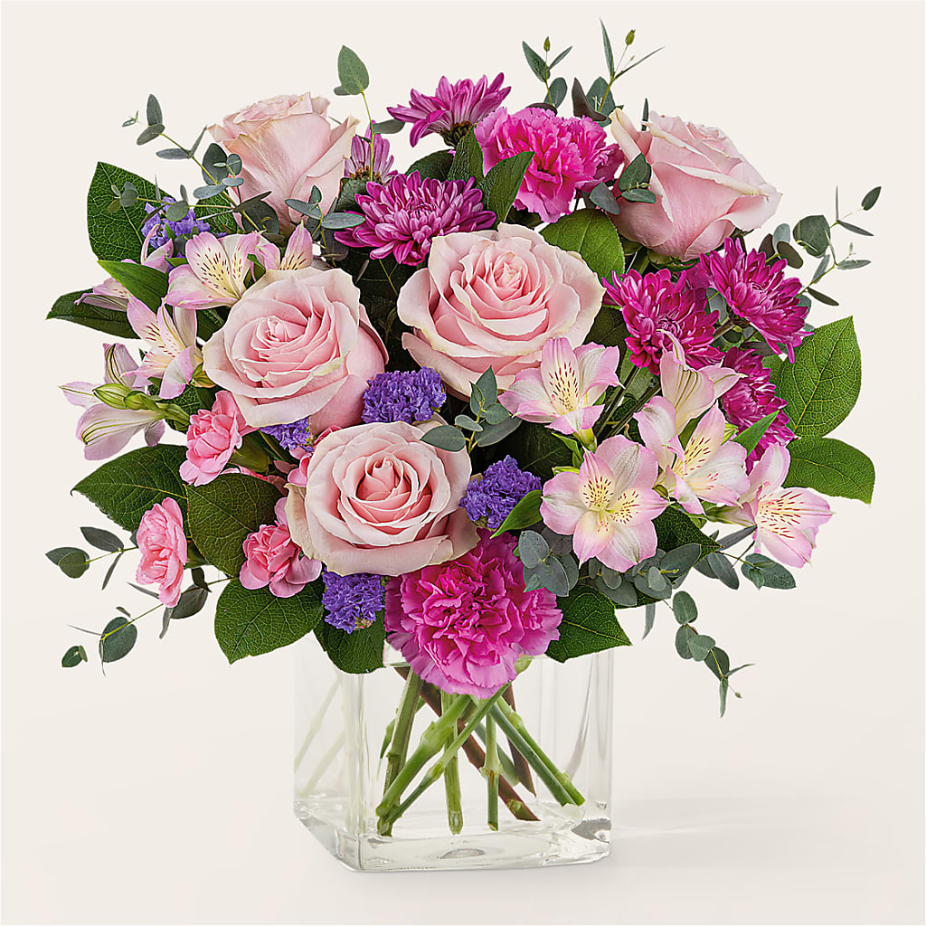 Rosy Radiance Bouquet – Floral Expressions, Auburn IL