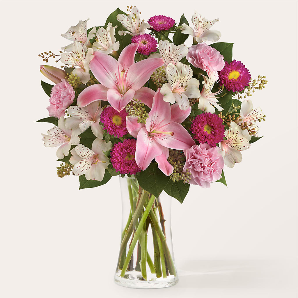 Feeling Fuchsia Bouquet – Floral Expressions, Auburn IL