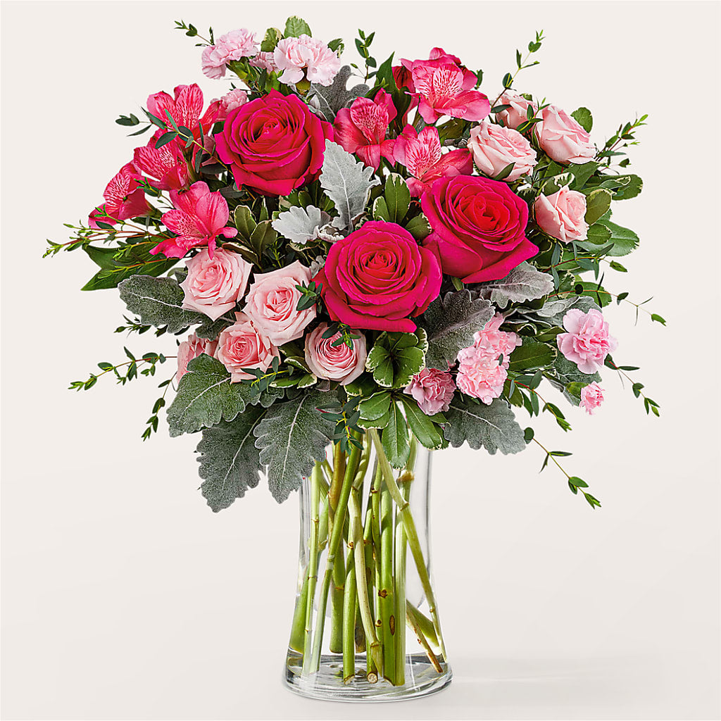 Tickled Pink Bouquet – Floral Expressions, Auburn IL