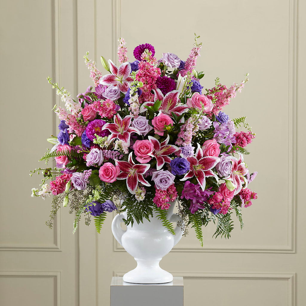 Peaceful Tribute Arrangement – Floral Expressions, Auburn IL