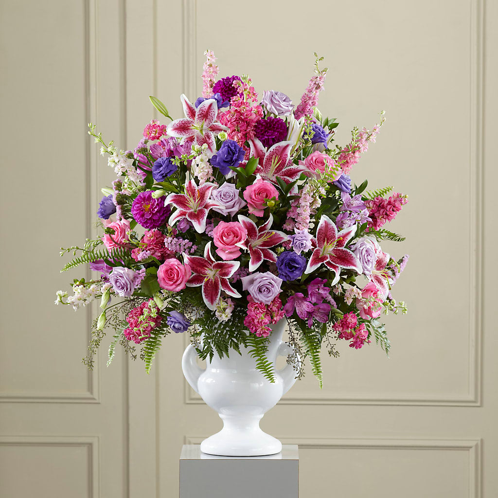 Peaceful Tribute Arrangement – Floral Expressions, Auburn IL