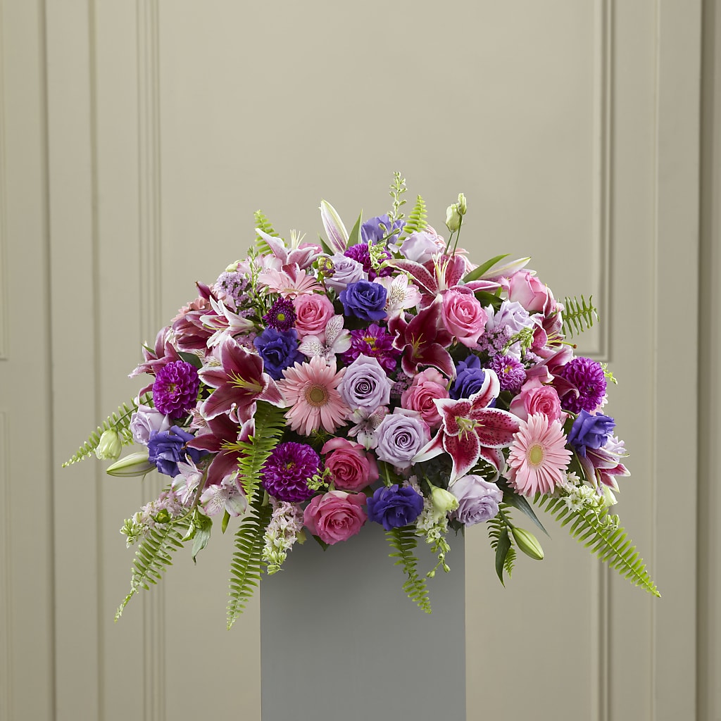 Fare Thee Well Pedestal – Floral Expressions, Auburn IL