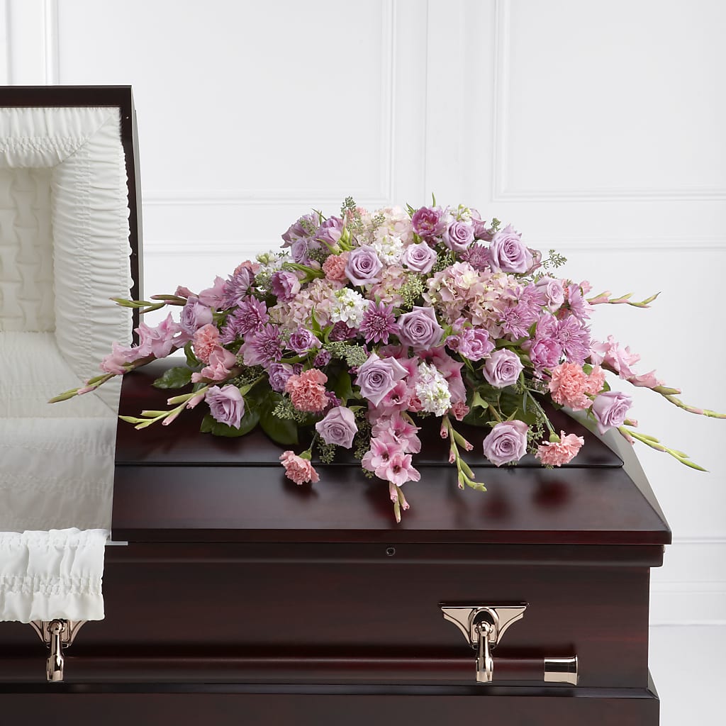 Immorata Casket Spray – Floral Expressions, Auburn IL