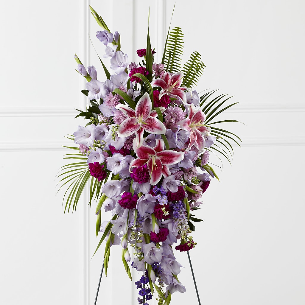 Tender Touch Standing Spray – Floral Expressions, Auburn IL