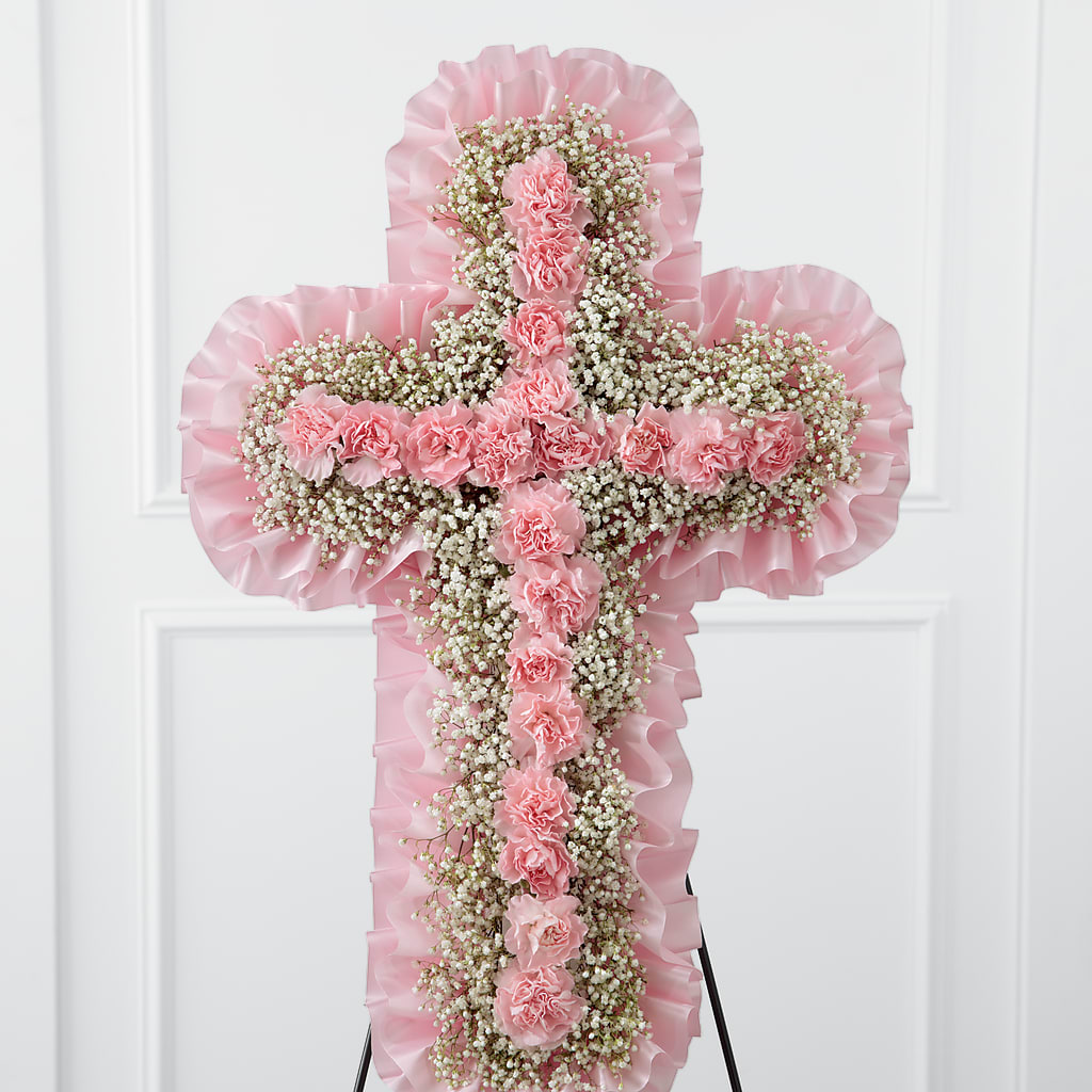 Angel's Cross Easel – Floral Expressions, Auburn IL