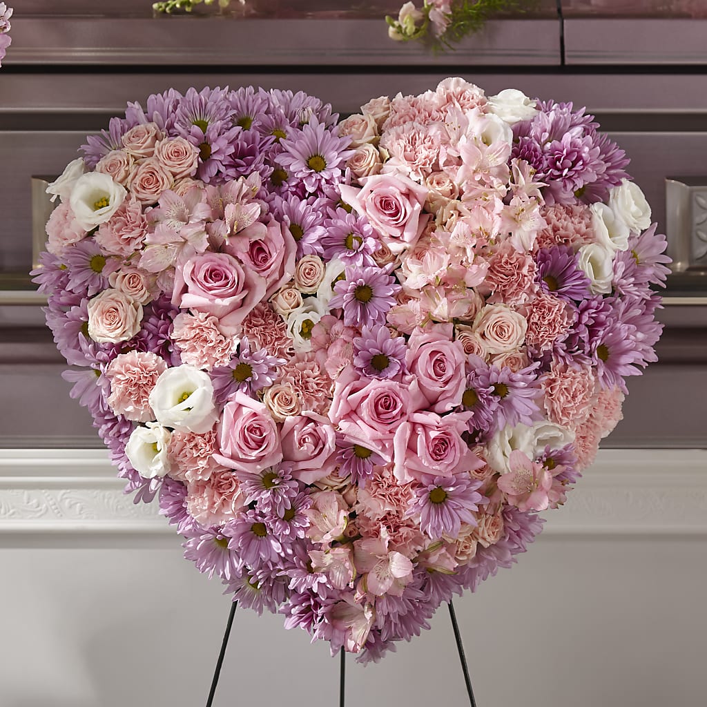Heaven's Light Heart – Floral Expressions, Auburn IL