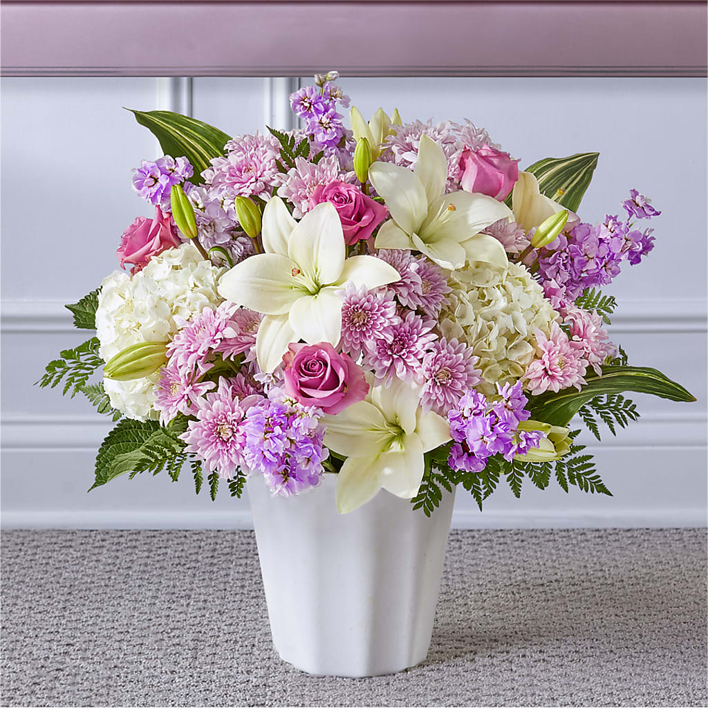 Heaven Sent Floor Basket – Floral Expressions, Auburn IL
