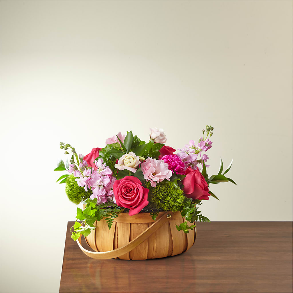 Radiance in Bloom Basket – Floral Expressions, Auburn IL