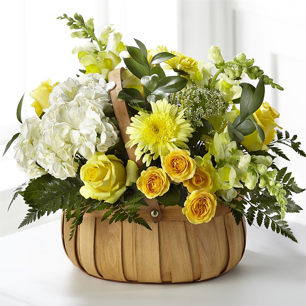 Rustic Remembrance Basket – Floral Expressions, Auburn IL
