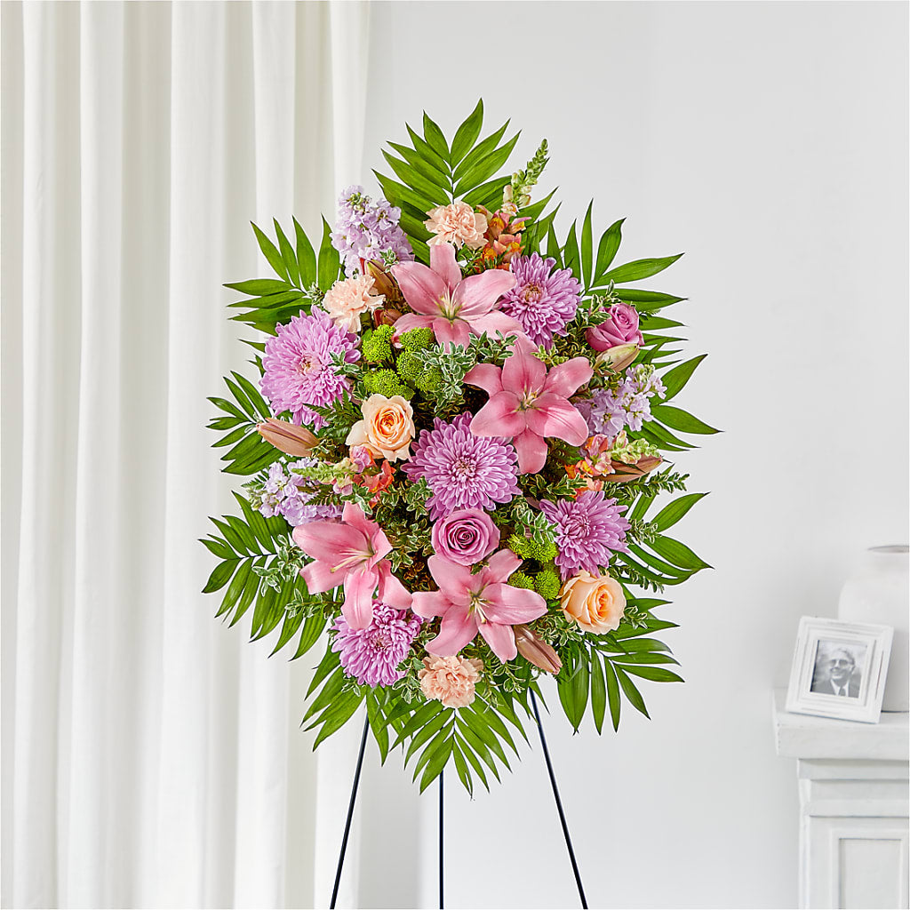 Love & Light Standing Spray – Floral Expressions, Auburn IL