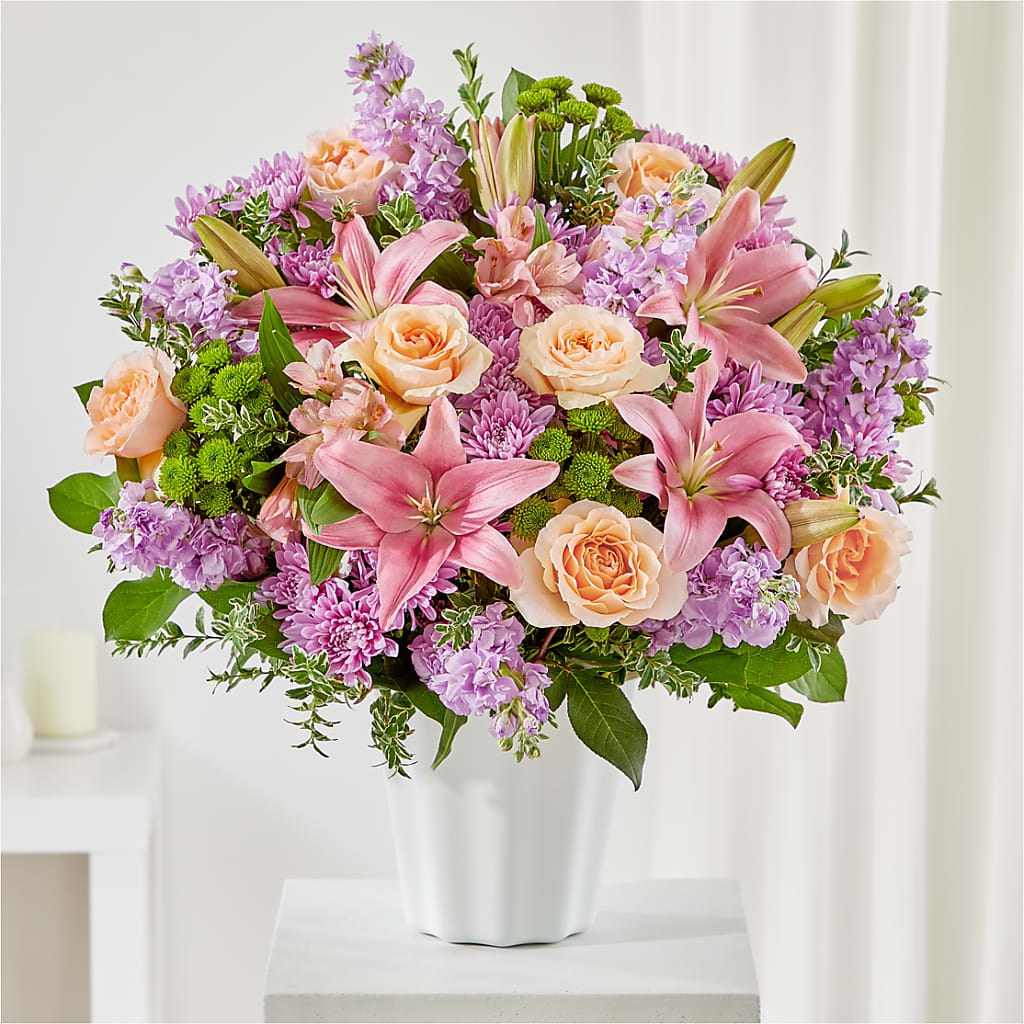 Supportive Embrace Tabletop Basket – Floral Expressions, Auburn IL