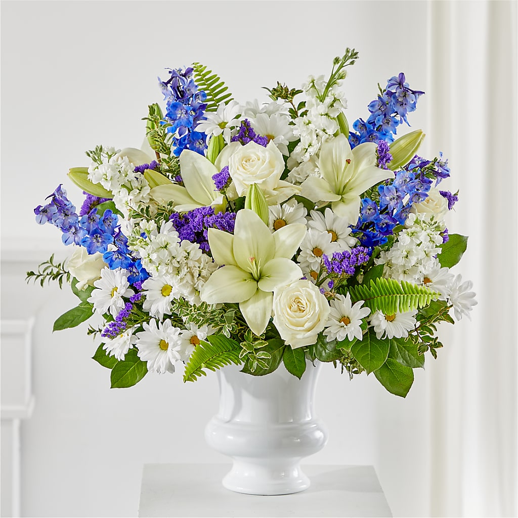 Expressions of Hope Urn Arrangement – Floral Expressions, Auburn IL