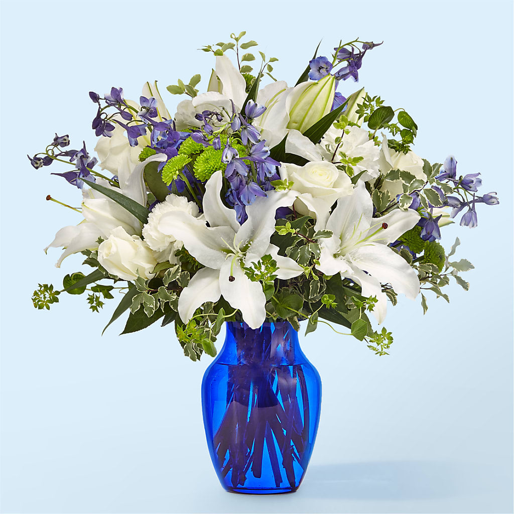 Santorini Bouquet – Floral Expressions, Auburn IL