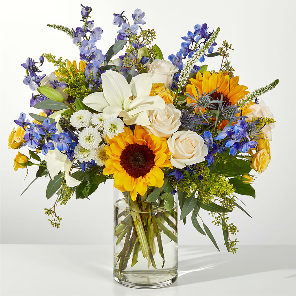 Wonderfully Sunny Bouquet – Floral Expressions, Auburn IL
