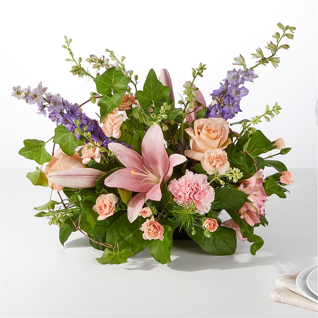 Blossom Time Centerpiece – Floral Expressions, Auburn IL