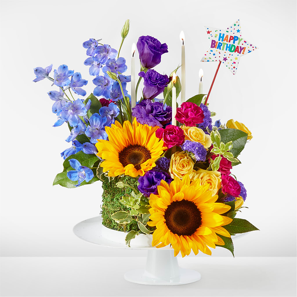 Star of the Day Floral Cake – Floral Expressions, Auburn IL