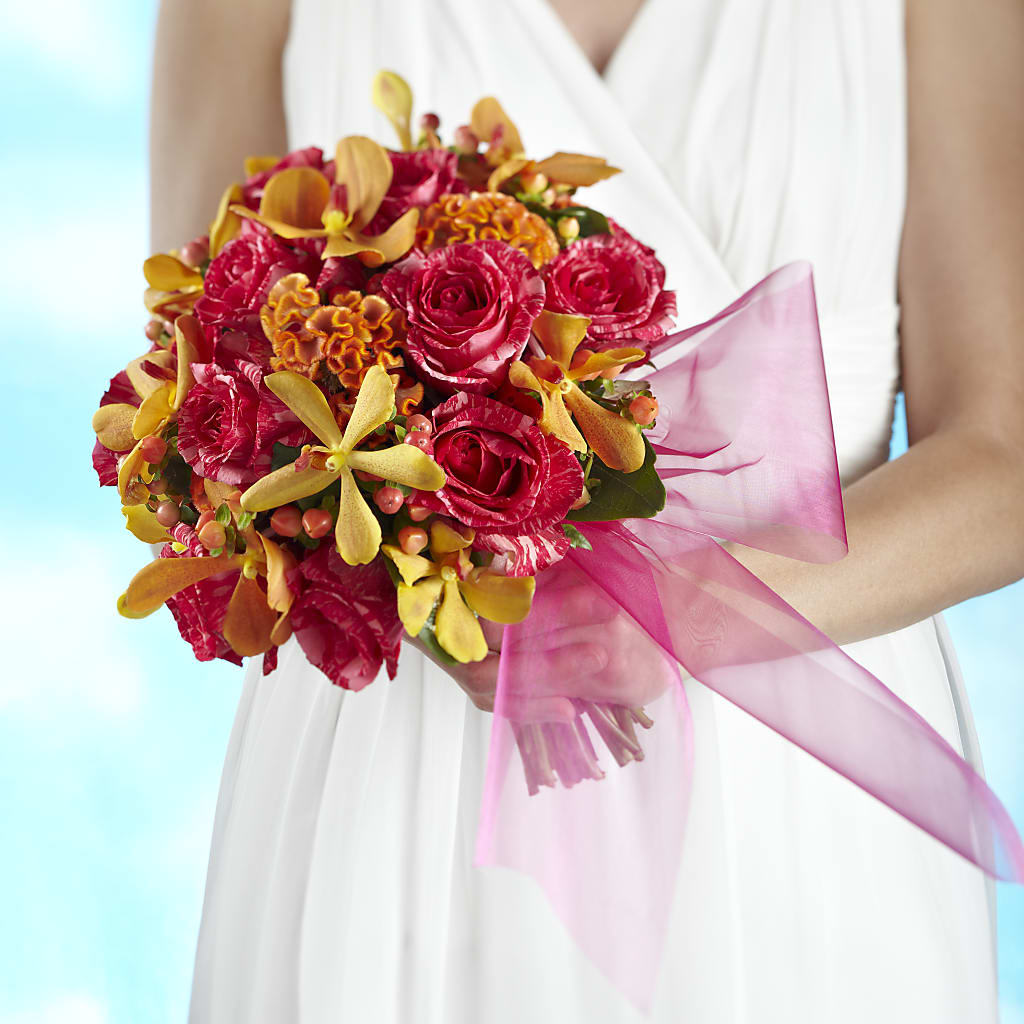 Brilliant Shades of Love Bouquet – Floral Expressions, Auburn IL