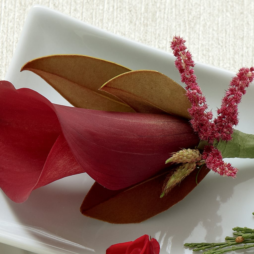 Red Calla Boutonniere – Floral Expressions, Auburn IL