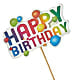 Happy Birthday Pick –  Floral Expressions, Auburn IL