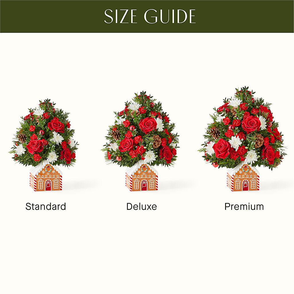 Spiced Gingerbread Tree –  Floral Expressions, Auburn IL