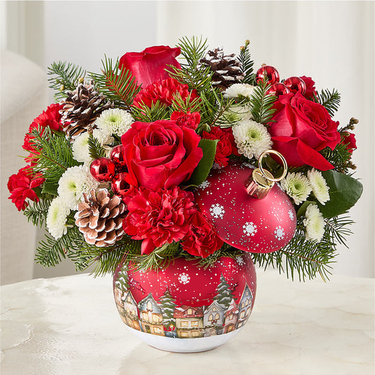 Christmas Carols Ornament –  Floral Expressions, Auburn IL