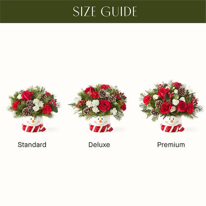Jolly Snowman Bouquet –  Floral Expressions, Auburn IL