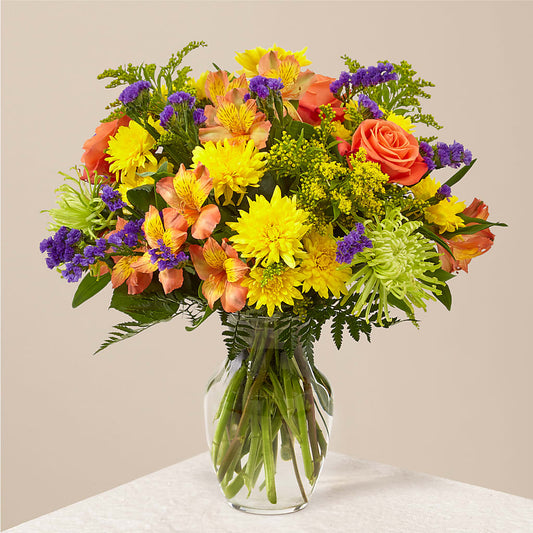 Marmalade Skies Bouquet –  Floral Expressions, Auburn IL