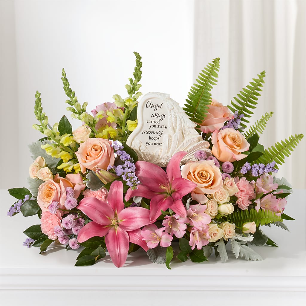 Gentle Light Arrangement –  Floral Expressions, Auburn IL