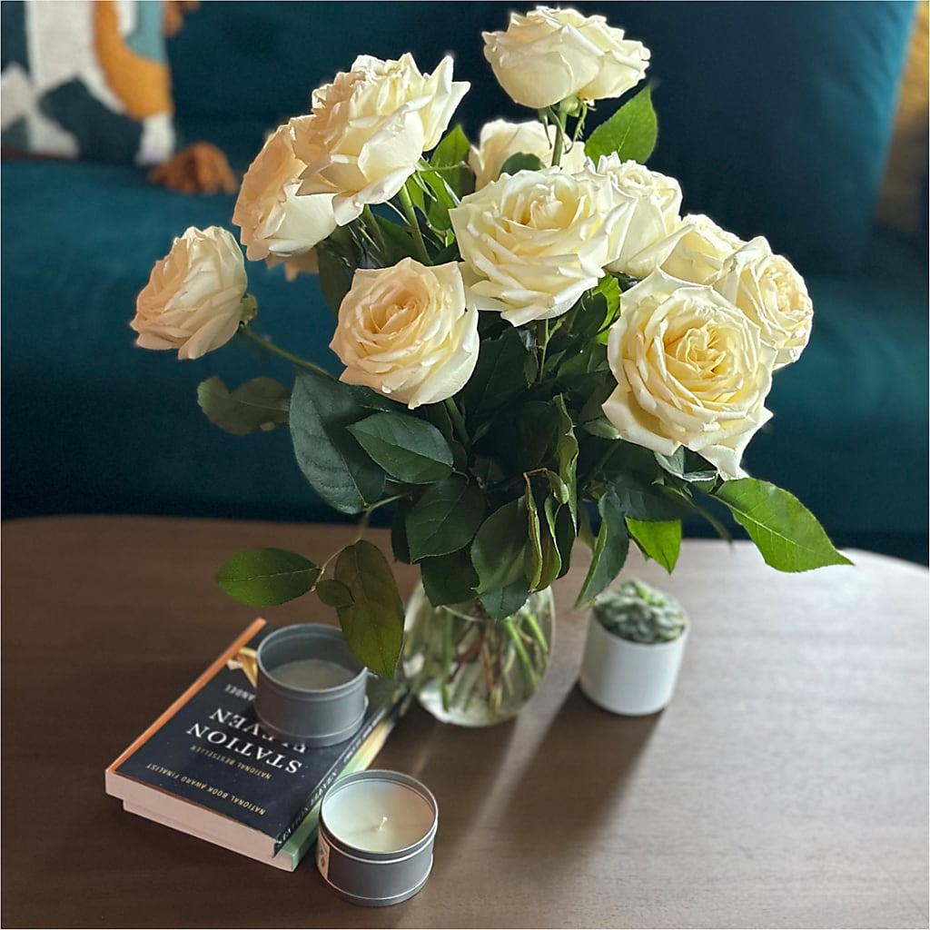 Long Stem Yellow Rose Bouquet –  Floral Expressions, Auburn IL
