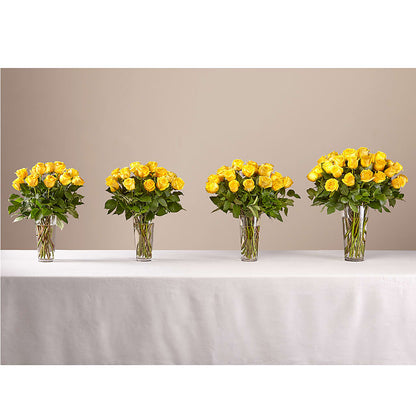 Long Stem Yellow Rose Bouquet –  Floral Expressions, Auburn IL