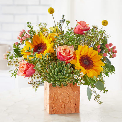 Sunflower Season Bouquet –  Floral Expressions, Auburn IL