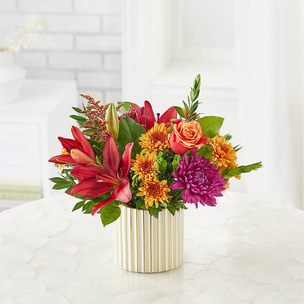 Burgundy Landscape Bouquet –  Floral Expressions, Auburn IL
