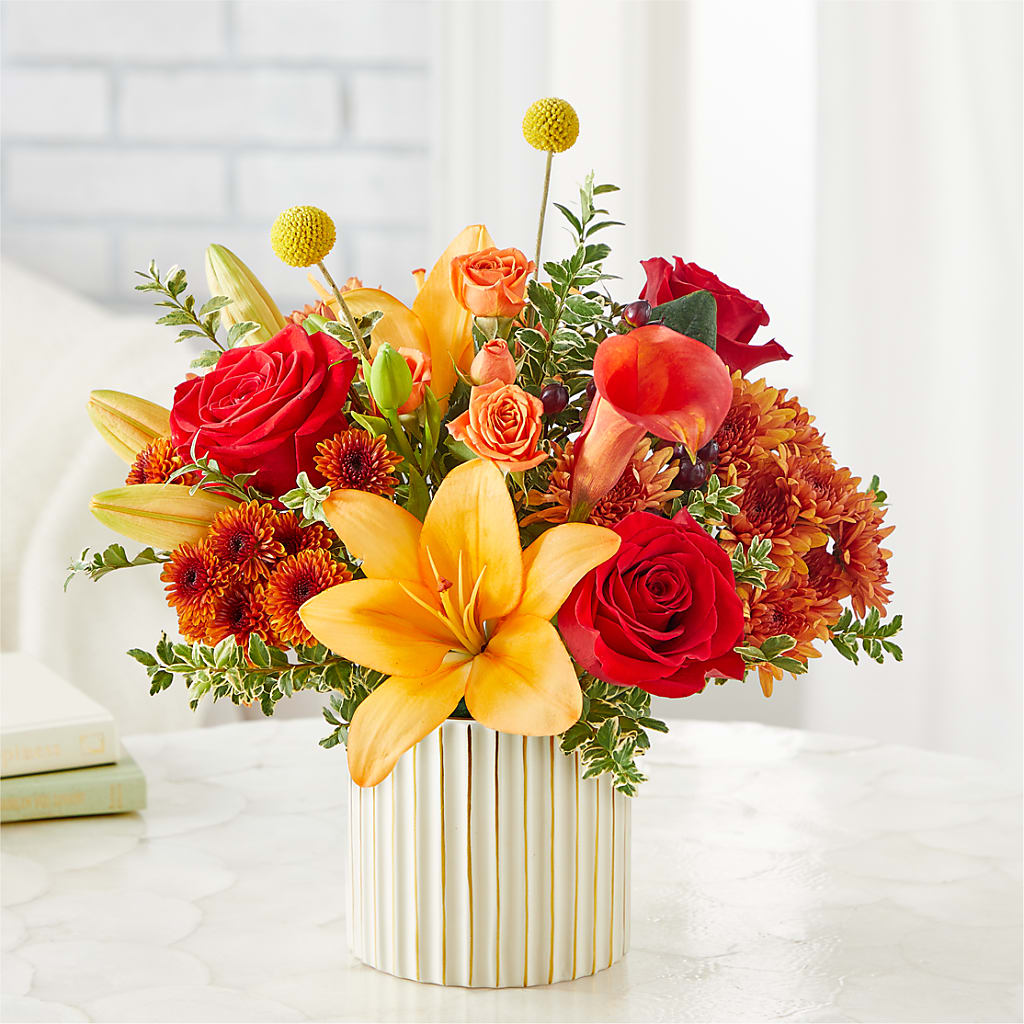 Scarlet Skies Bouquet –  Floral Expressions, Auburn IL