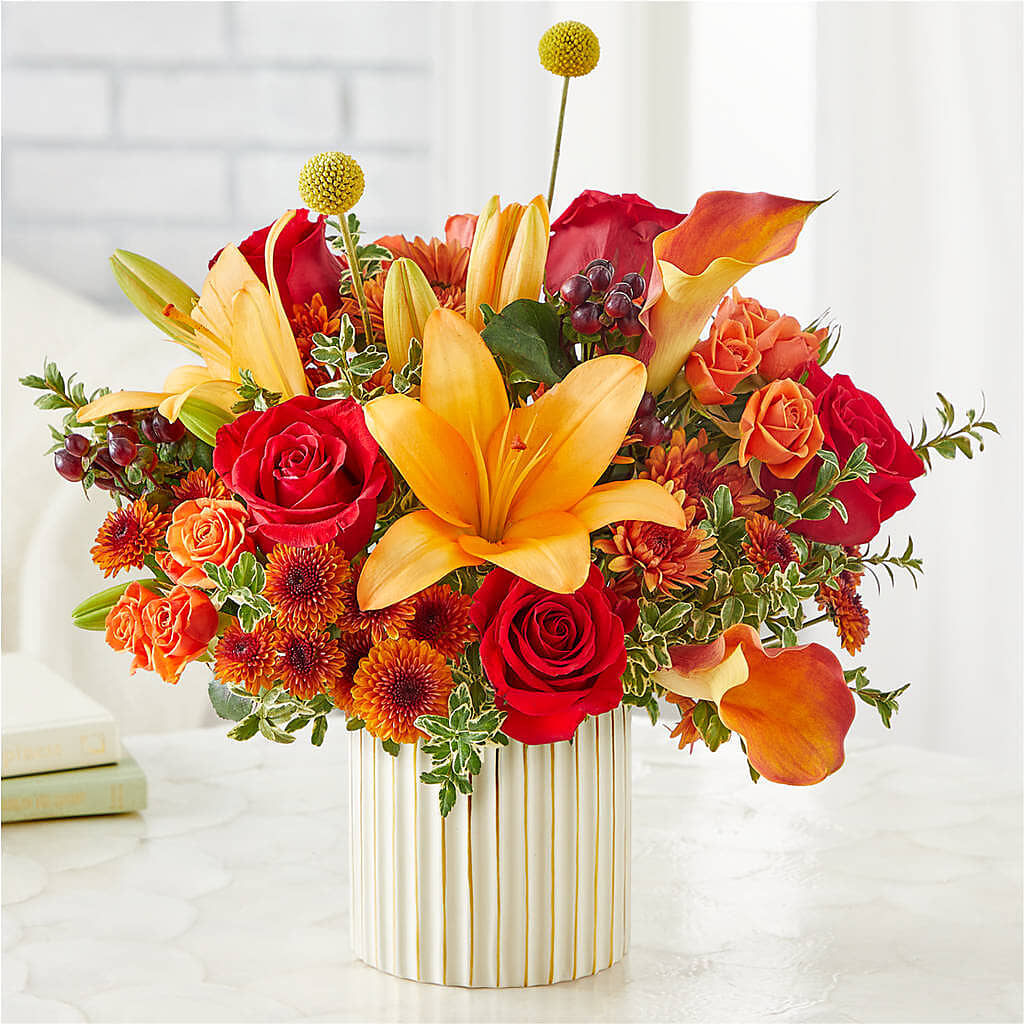 Scarlet Skies Bouquet –  Floral Expressions, Auburn IL