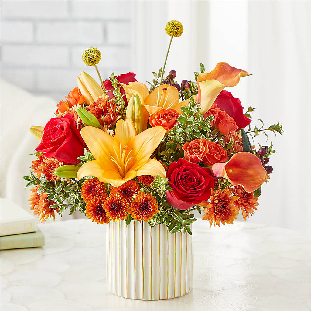 Scarlet Skies Bouquet –  Floral Expressions, Auburn IL