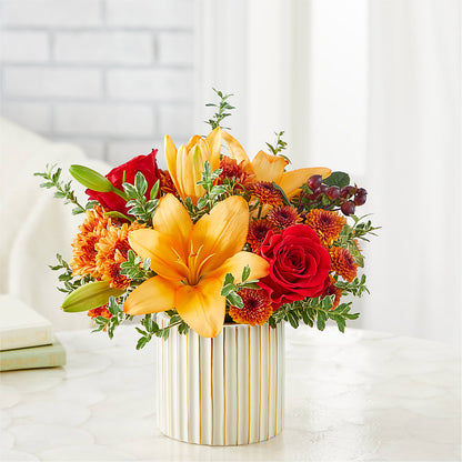 Scarlet Skies Bouquet –  Floral Expressions, Auburn IL