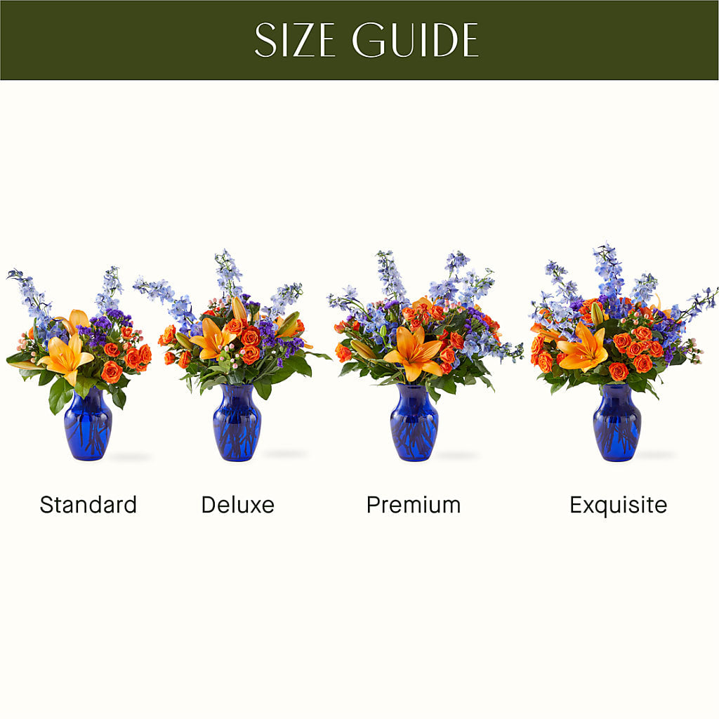 Radiant Citrus Bouquet –  Floral Expressions, Auburn IL