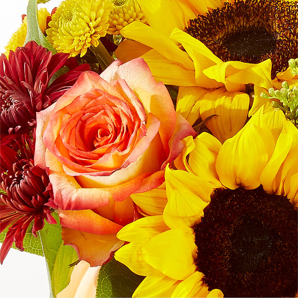 Golden Gourd Pumpkin Bouquet –  Floral Expressions, Auburn IL