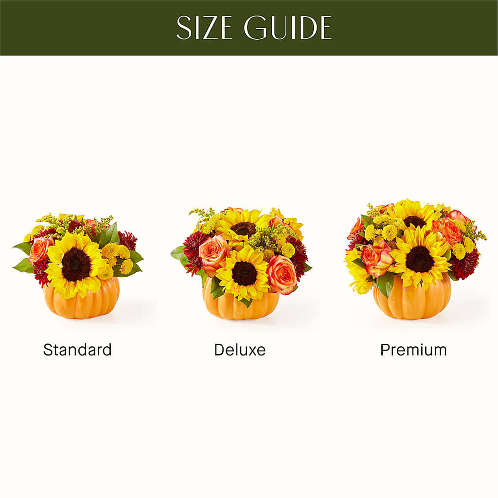 Golden Gourd Pumpkin Bouquet –  Floral Expressions, Auburn IL