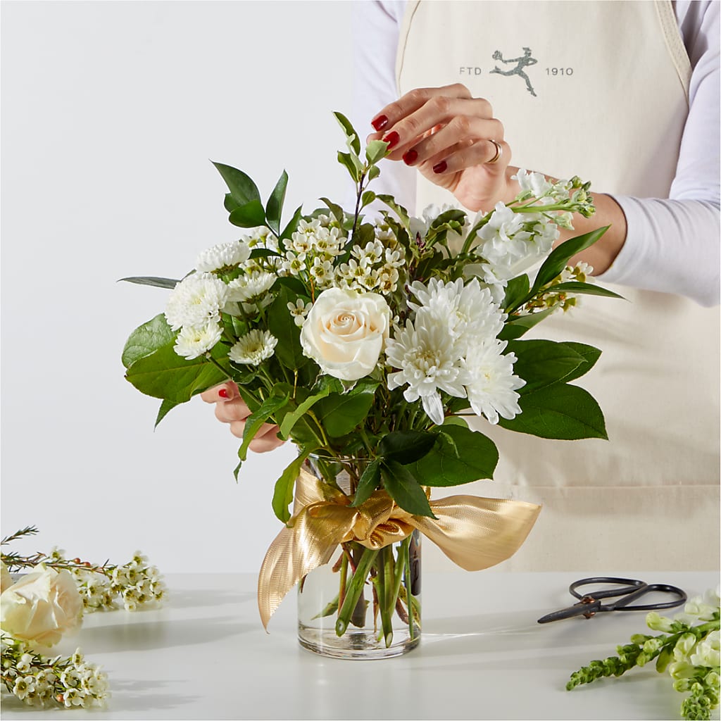 New Beginnings – A Florist Original –  Floral Expressions, Auburn IL