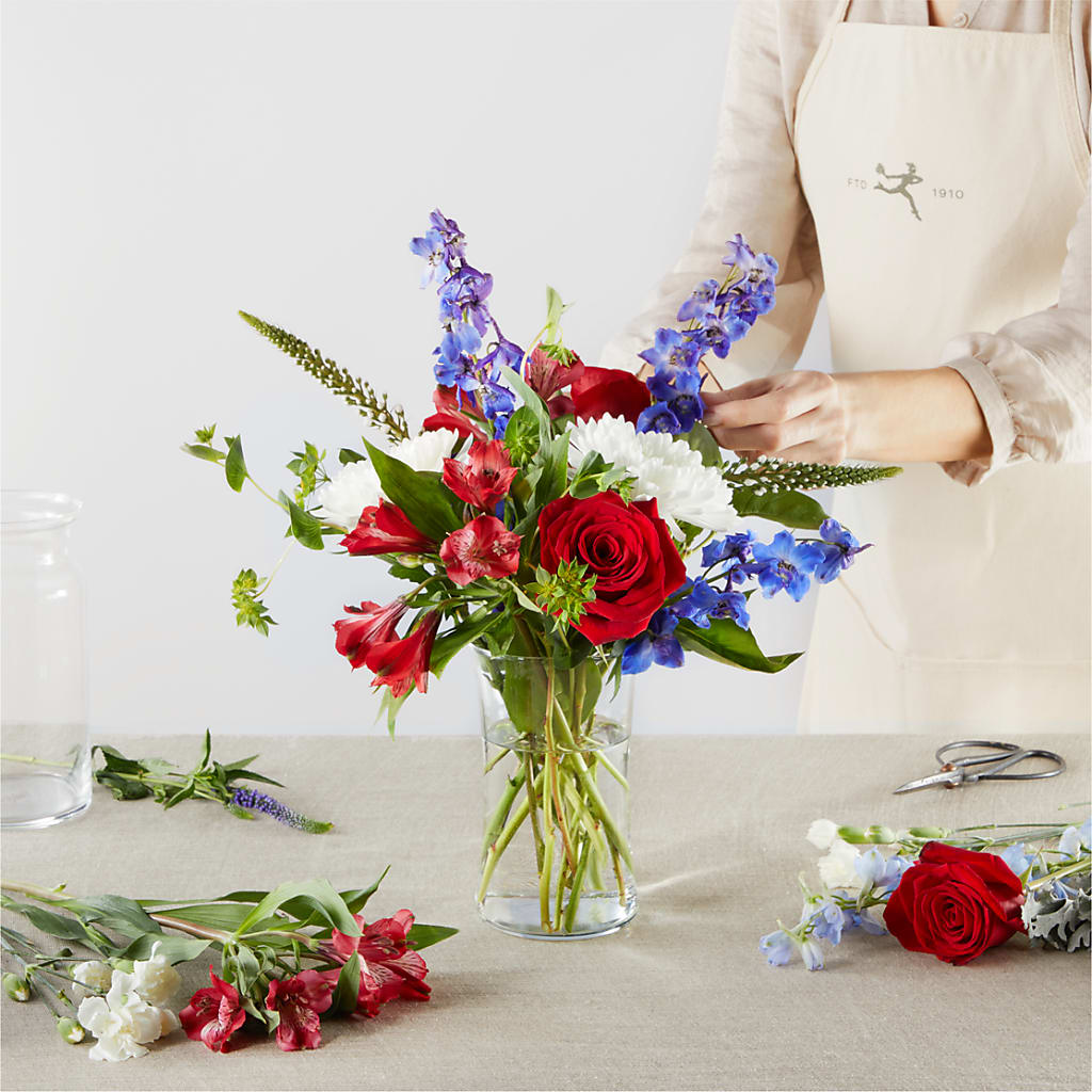Star Spangled - A Florist Original –  Floral Expressions, Auburn IL