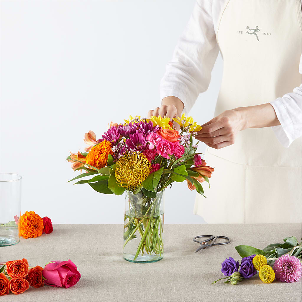 Feast of Color – A Florist Original –  Floral Expressions, Auburn IL