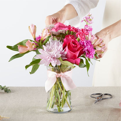 Pink Ribbon - A Florist Original –  Floral Expressions, Auburn IL